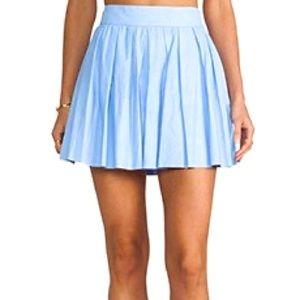 💙☁️Alice + Olivia leather mini skirt
Blue Sky - look like new!